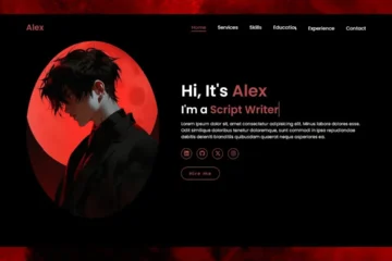 portfolio website design