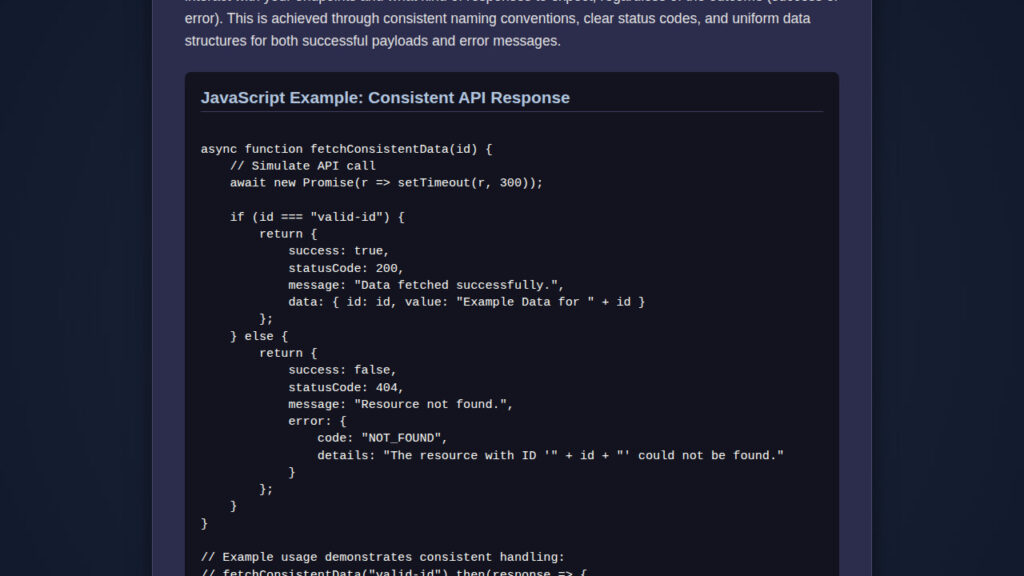 API Design: Principles Explained with JavaScript