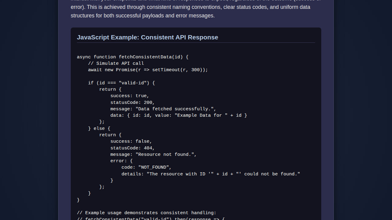 API Design: Principles Explained with JavaScript