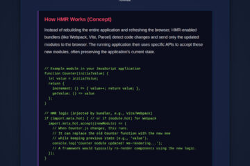 HMR JavaScript: Hot Module Replacement Explained