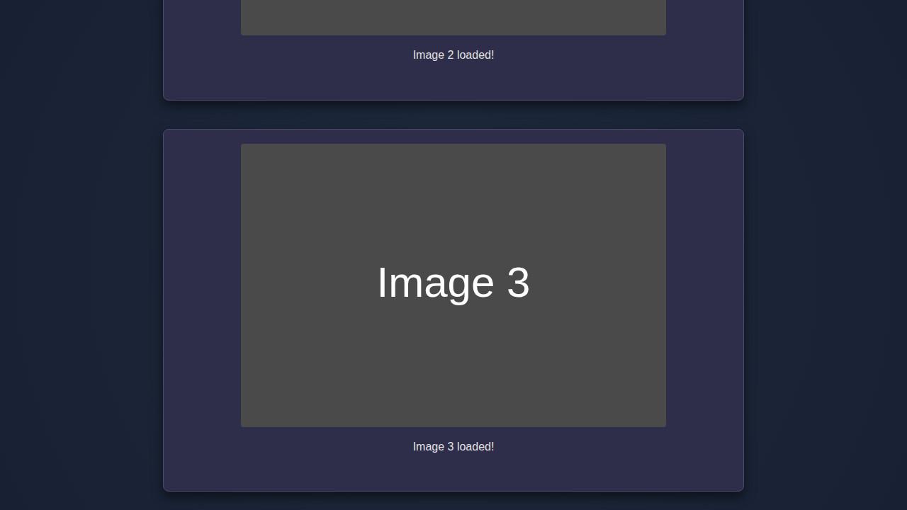 Image Lazy Loading with JavaScript for Performance