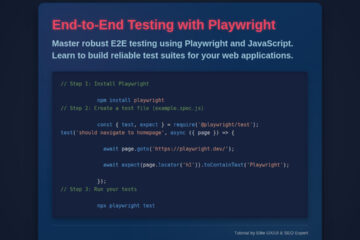 Playwright E2E: Testing with JavaScript for Robust Apps
