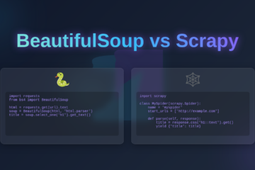 BeautifulSoup vs Scrapy: Web Scraping Tools Compared