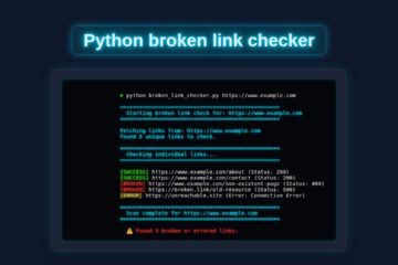 Broken Link Checker: Python Script for Website Link Validation
