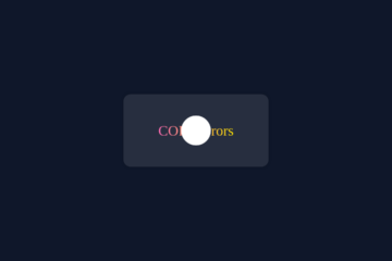 CORS errors