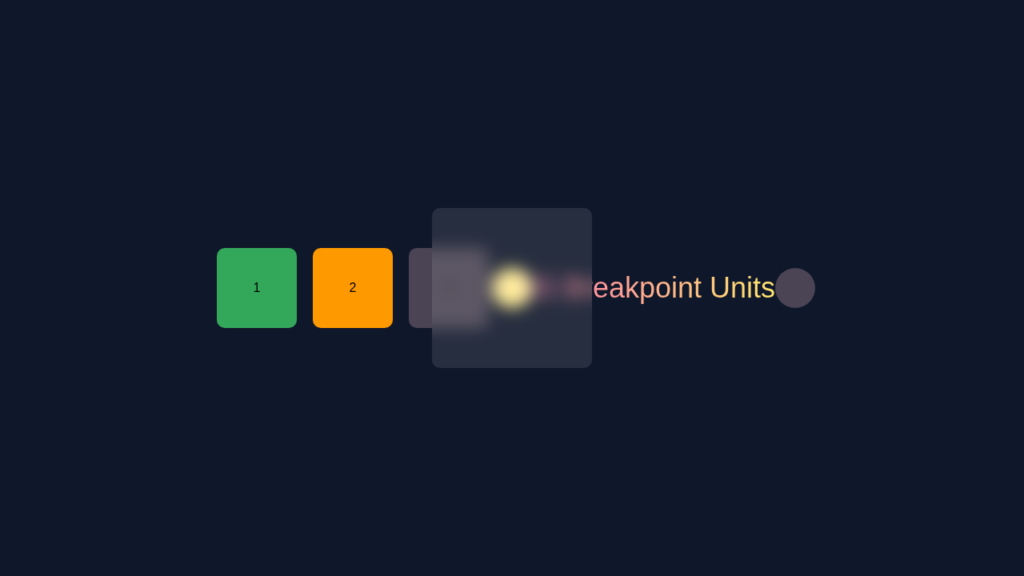 CSS Breakpoint Units