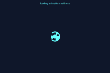 Loading Animations with HTML and CSS