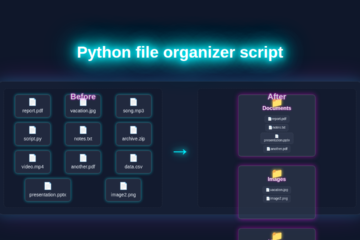 Python File Organizer: Automate Your Desktop Cleanup Script