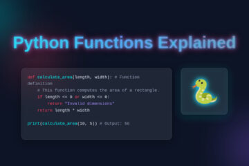 Python Functions Explained - Blog Thumbnail