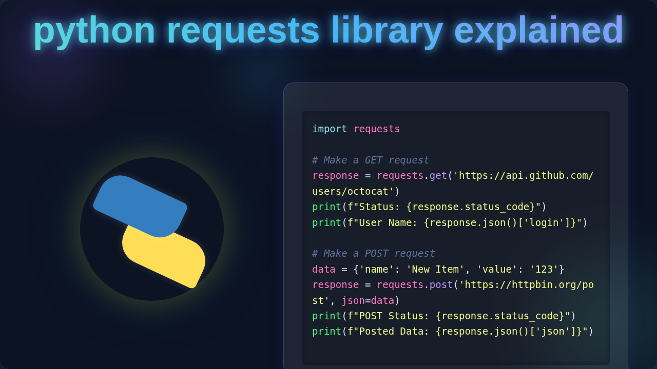 Python Requests Library: Simplified HTTP & API Guide