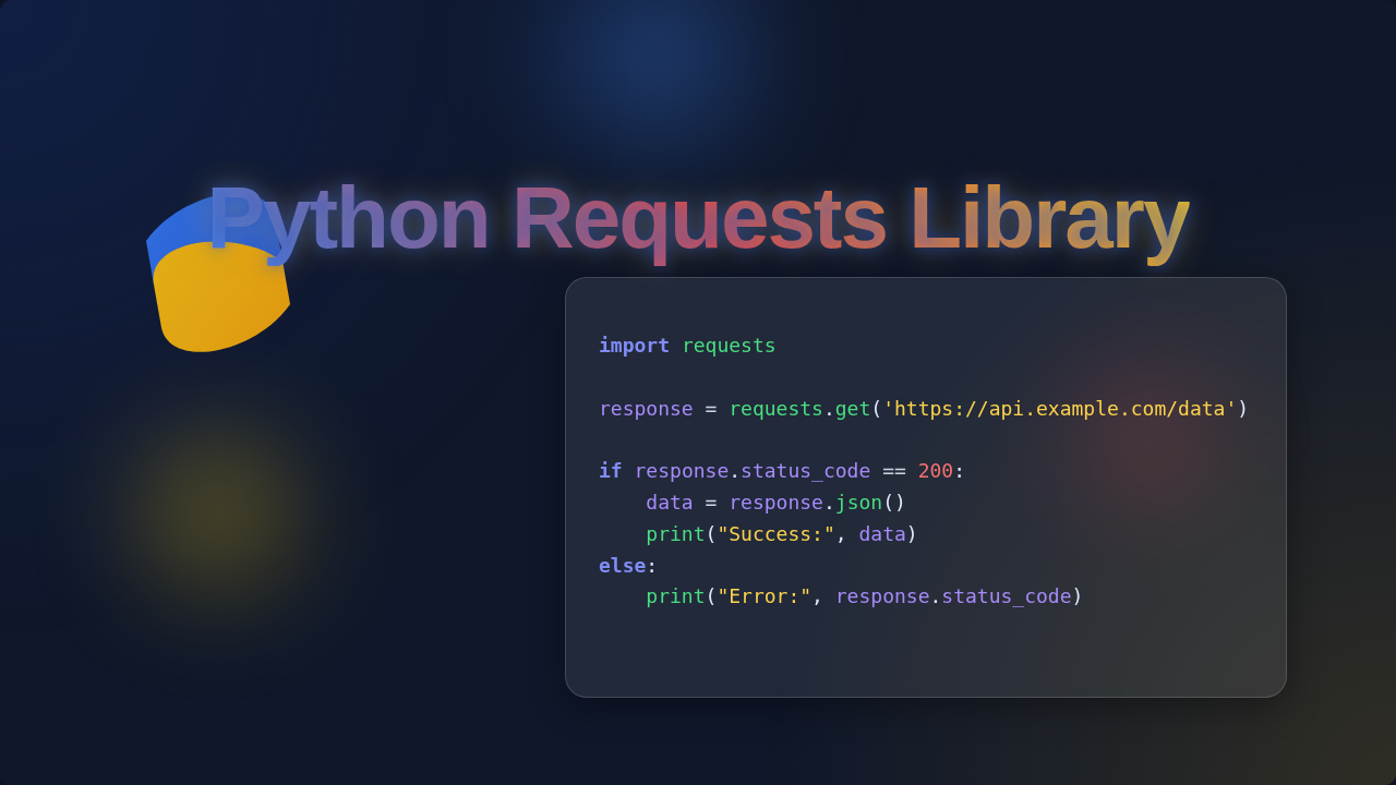 Python Requests Library: Master Web API Interaction