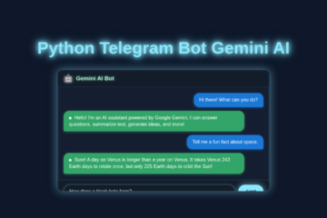 Python Telegram Bot Gemini AI: Your Smart Chat Assistant