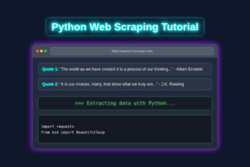 Python Web Scraping Tutorial: Build Your First Scraper