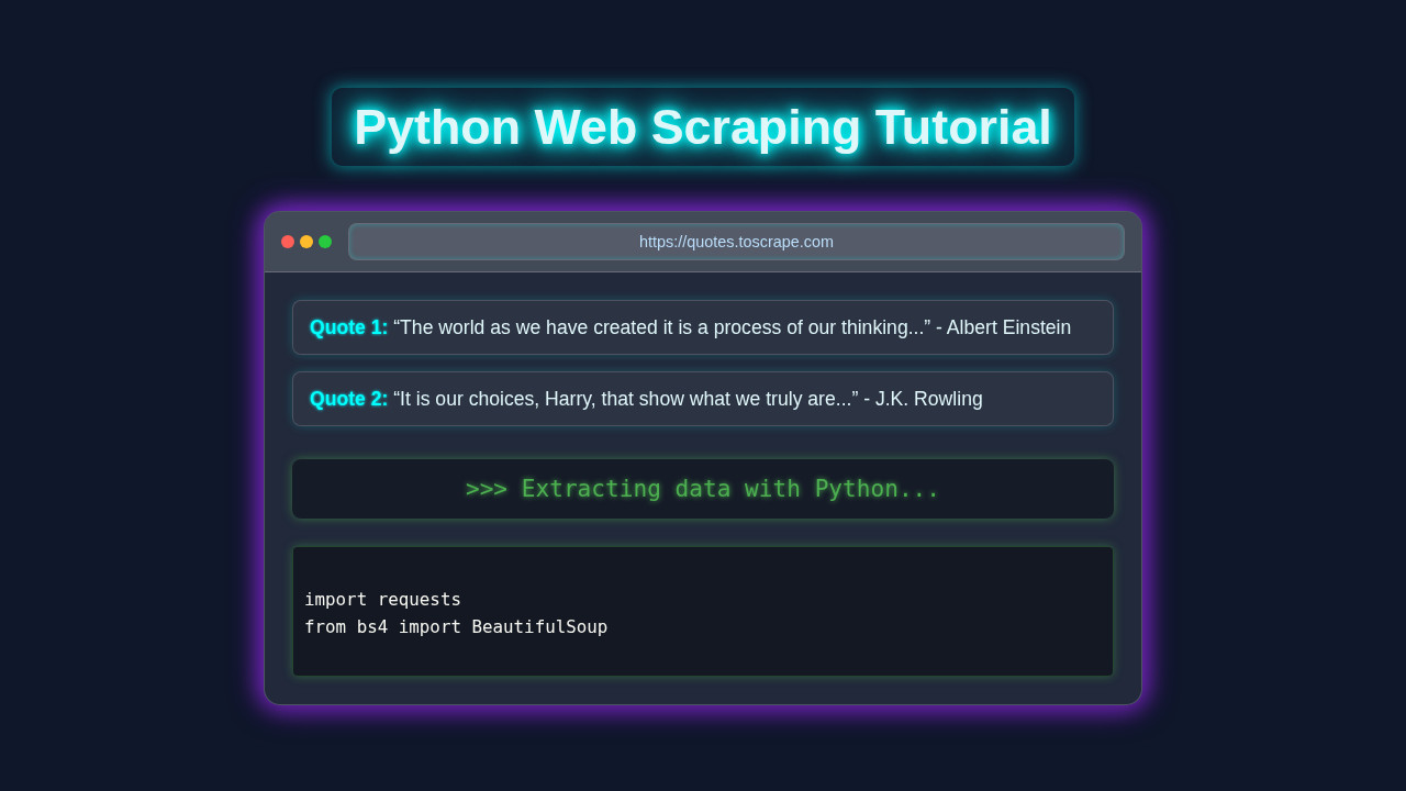 Python Web Scraping Tutorial: Build Your First Scraper