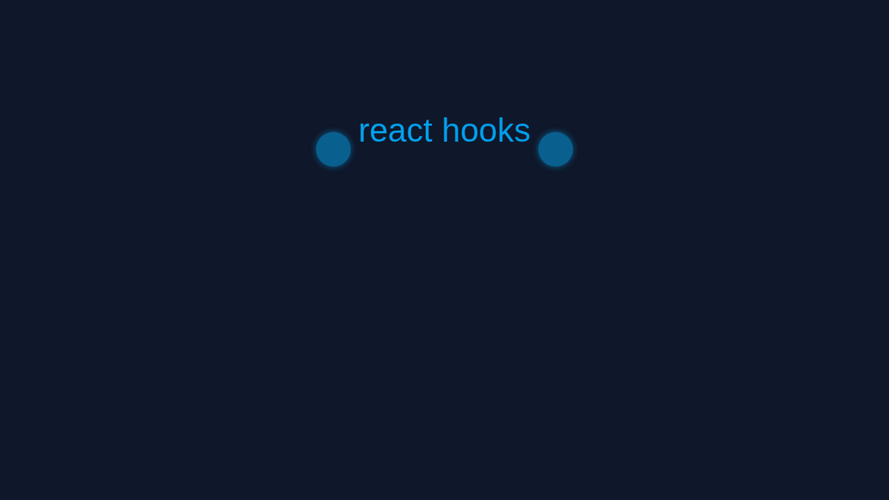 React Hooks