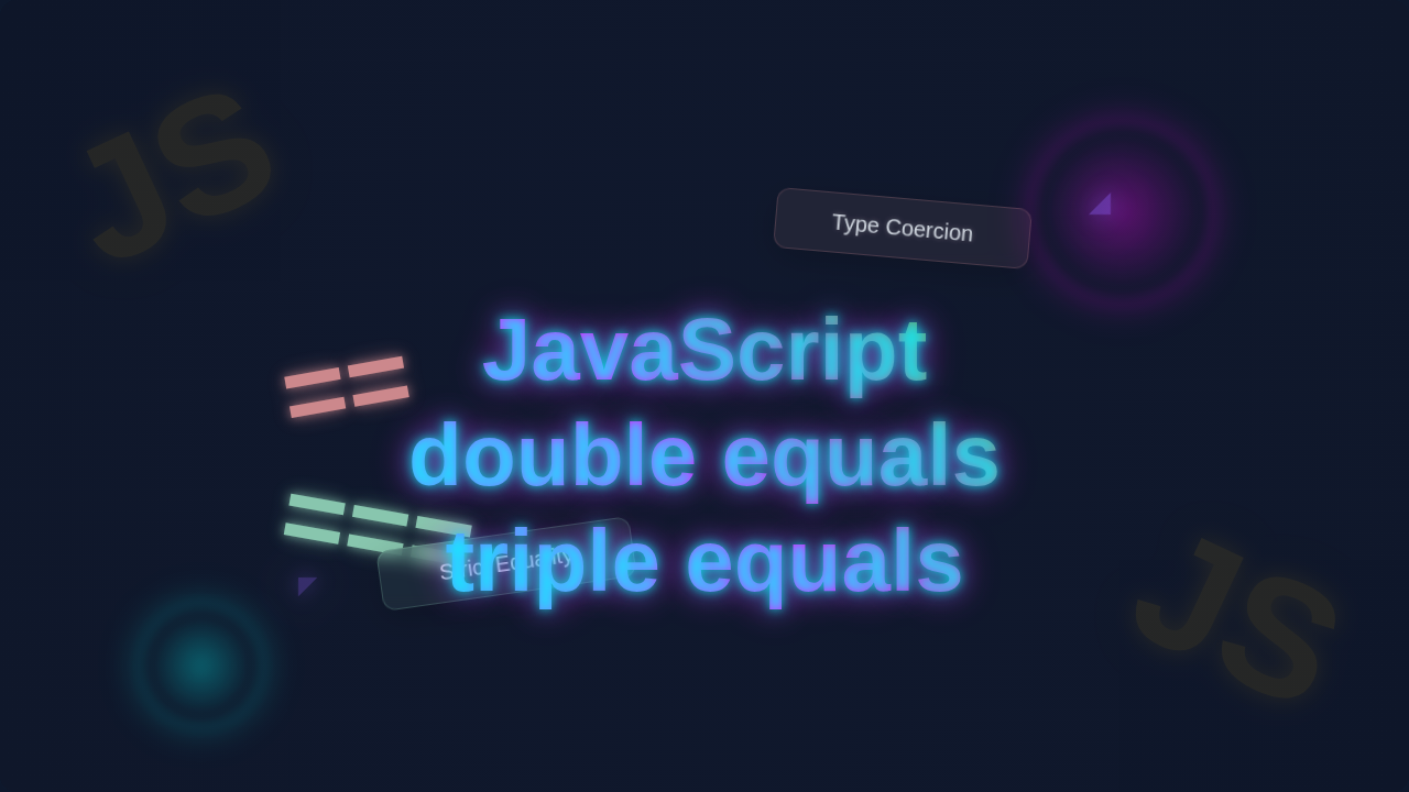 JavaScript == vs ===: Understanding Equality