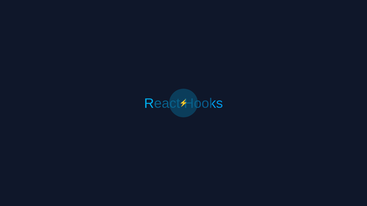 React Hooks