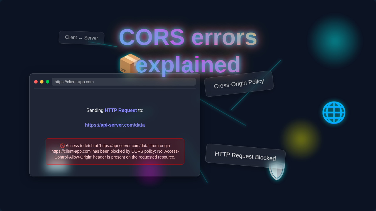 CORS Errors Explained: Solve Cross-Origin Resource Sharing