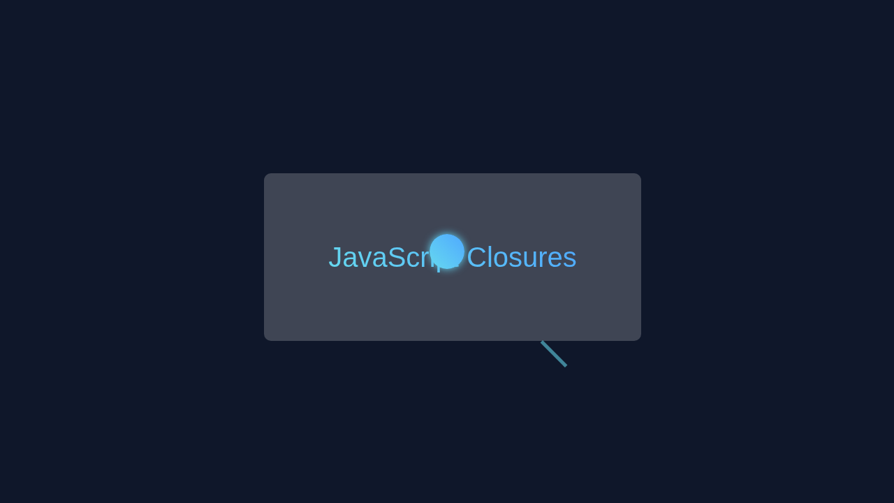 JS Closures