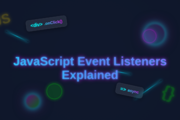JS Event Listeners Explained: A Visual Guide