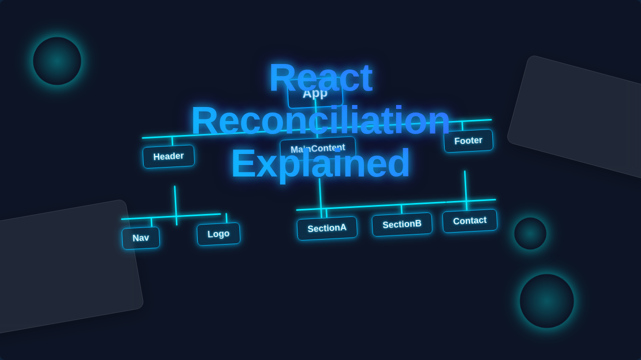 React Reconciliation Explained - Visual UI/UX Guide