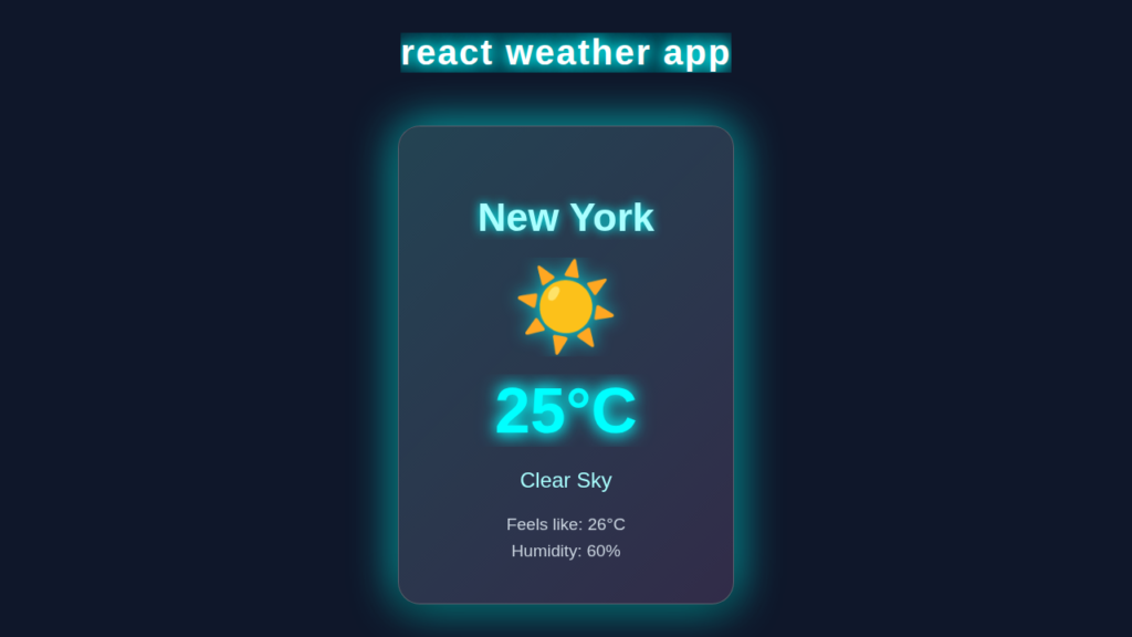 React Weather App Tutorial: Build with Functional Components