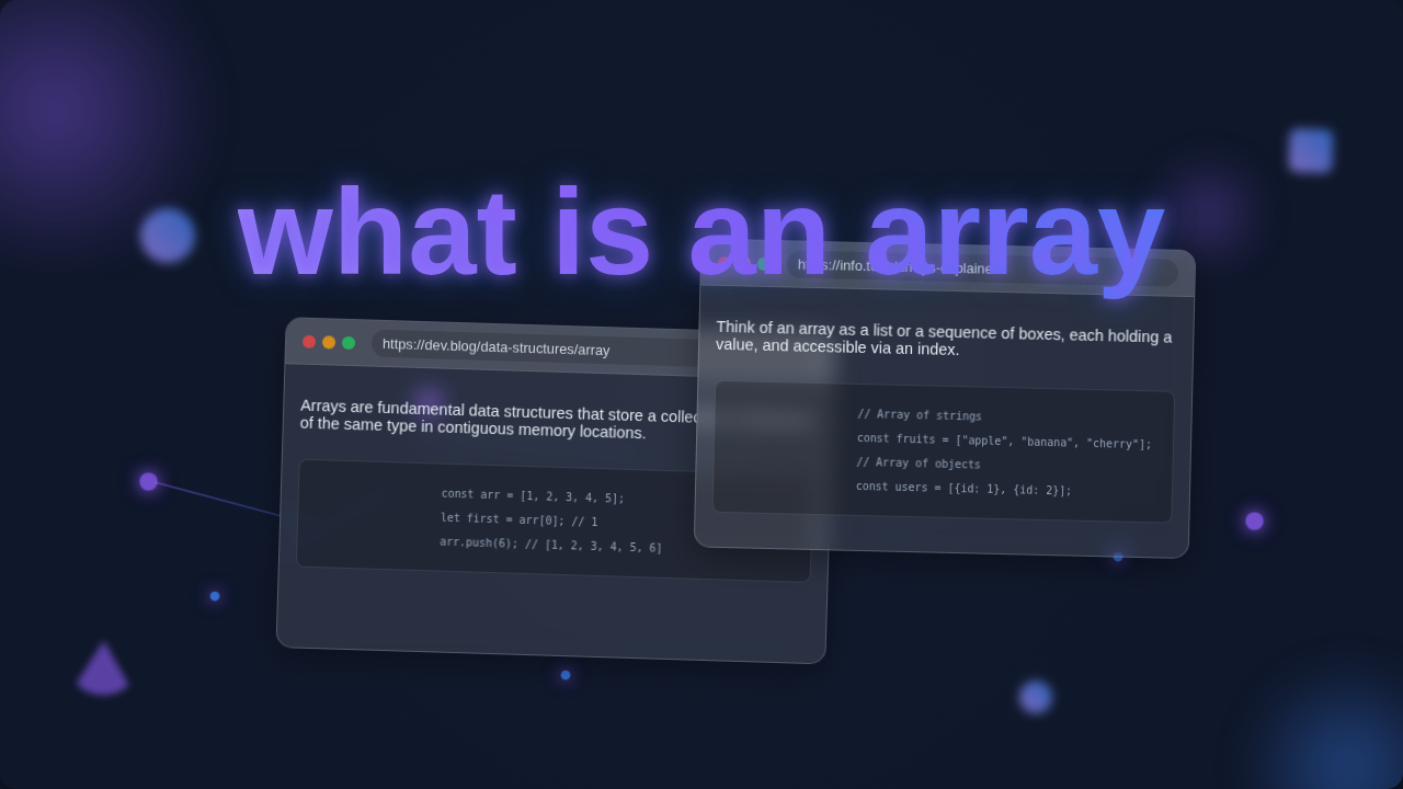 What is an Array? Beginner's Guide to Data Structures