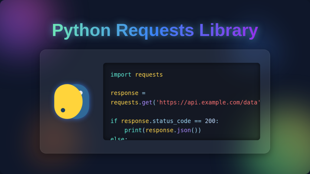 Python Requests Library: Simplified HTTP for Devs