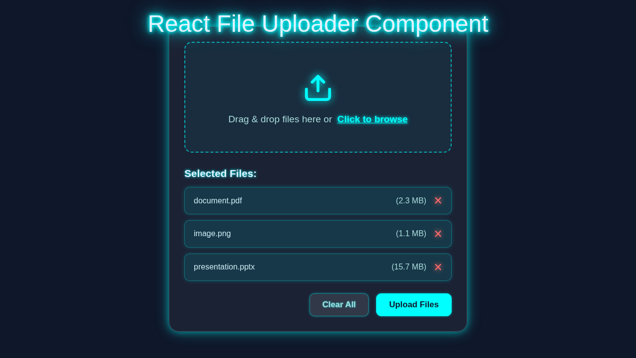 React File Uploader: Build a Modern Component with Hooks