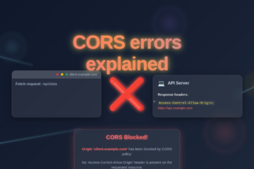 CORS Errors Explained: A Visual Guide to Web Security