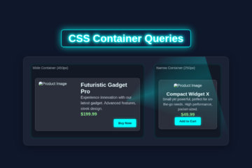 CSS Container Queries Tutorial: Responsive Design with HTML & CSS