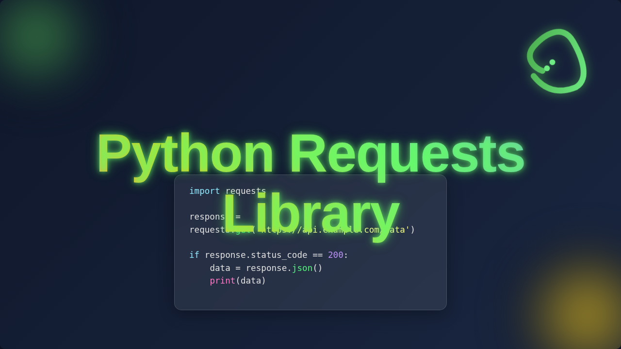 Python Requests Library: Essential HTTP for Developers
