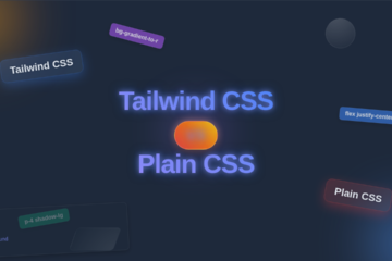 Tailwind CSS vs Plain CSS - Modern Web Styling Comparison