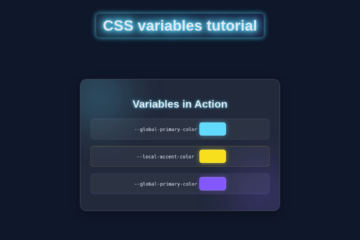 CSS Variables Tutorial: Mastering Custom Properties in HTML & CSS