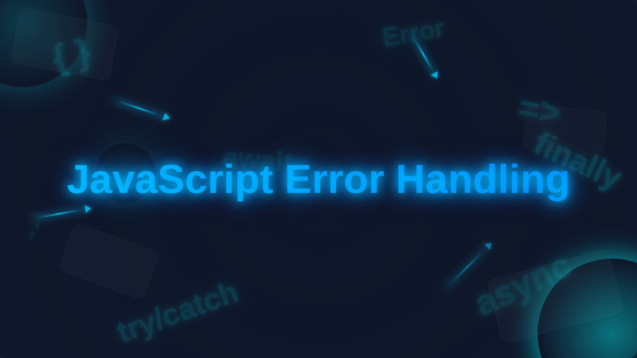 Mastering JavaScript Error Handling & Debugging Techniques