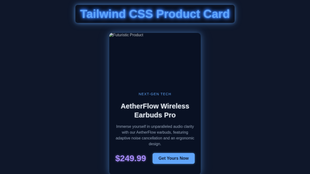 Product Card Tailwind CSS: Build Stunning HTML Designs