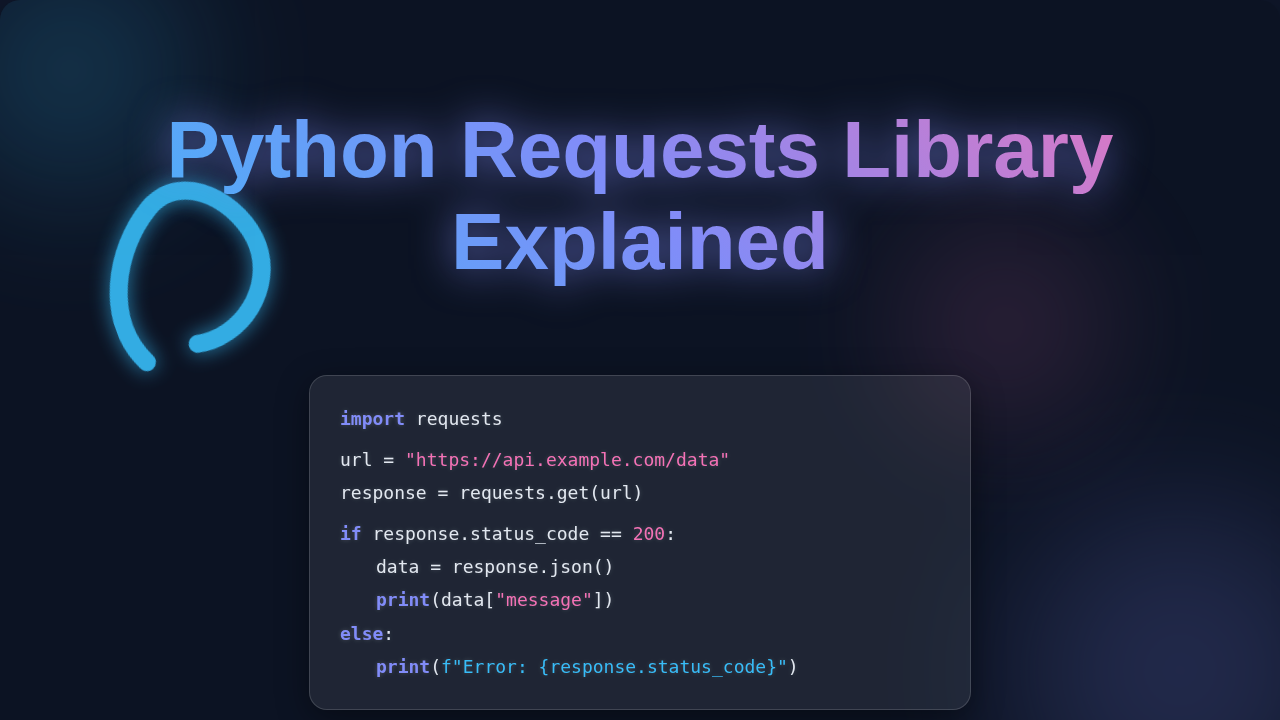 Python Requests Library Explained: Code & API Guide