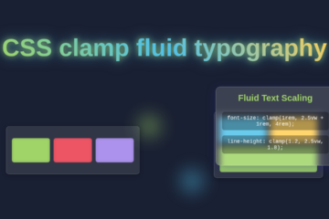 CSS Clamp Fluid Typography: Dynamic Scaling Layouts