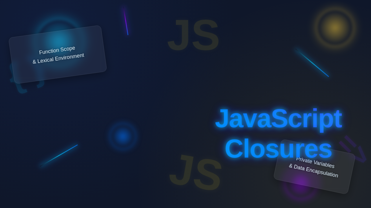 JavaScript Closures: Master Scope & Data Encapsulation