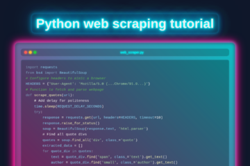 Python Web Scraping Tutorial: Extract Data with Requests & BS4